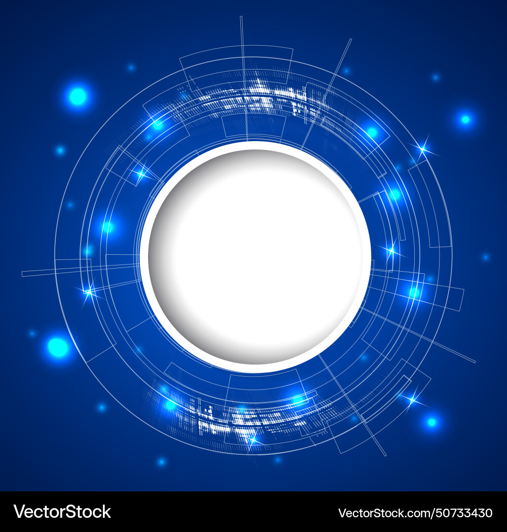 Abstract space technology dynamic fade background Vector Image