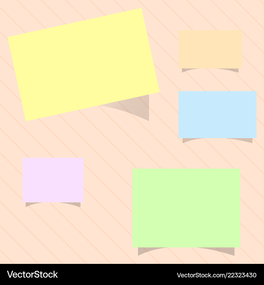 Flat design empty esp template Flat design empty esp template vector image