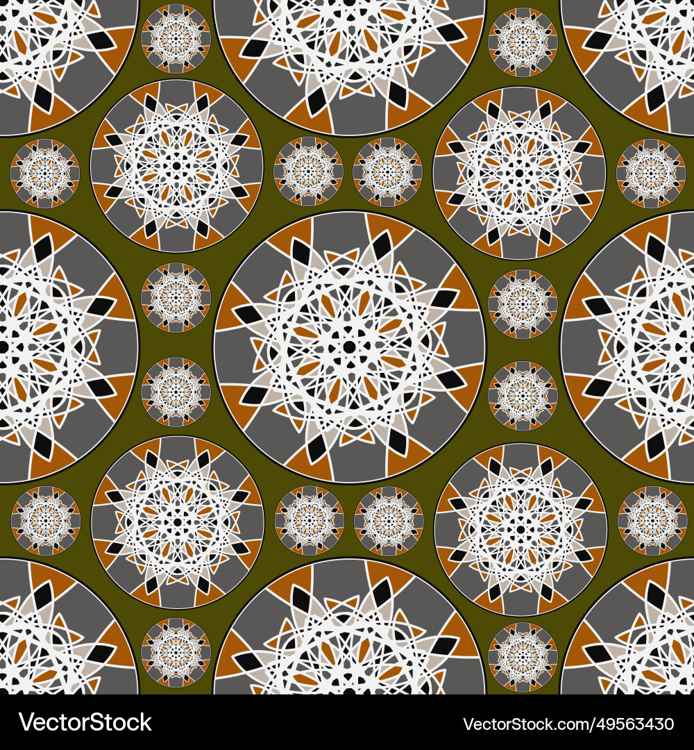 Seamless pattern of multi-colored shapes based Seamless pattern of multi-colored shapes based vector image