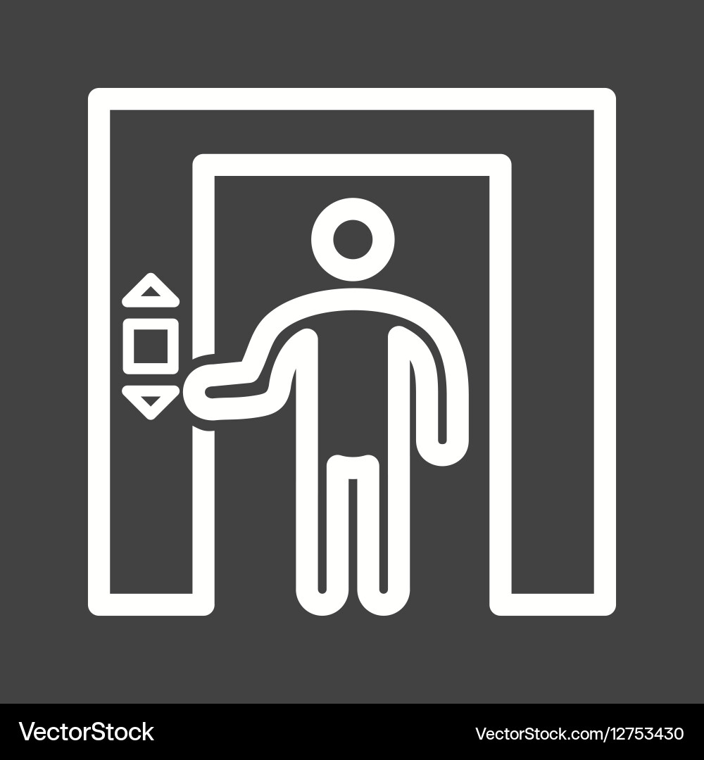 Using elevator vector image
