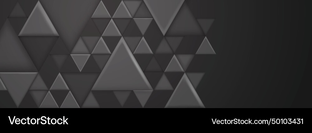 Abstract background with triangular shapes Vector Image