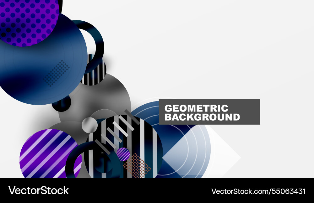 Abstract circle design with overlapping Abstract circle design with overlapping Vector Image