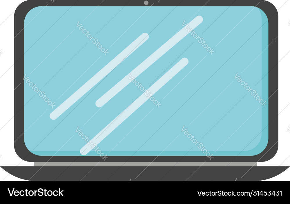 Notebook on white background Vector Image
