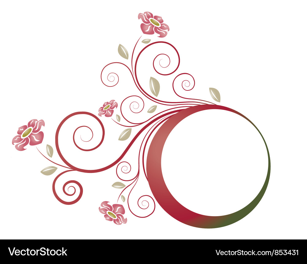 Retro frame Vector Image
