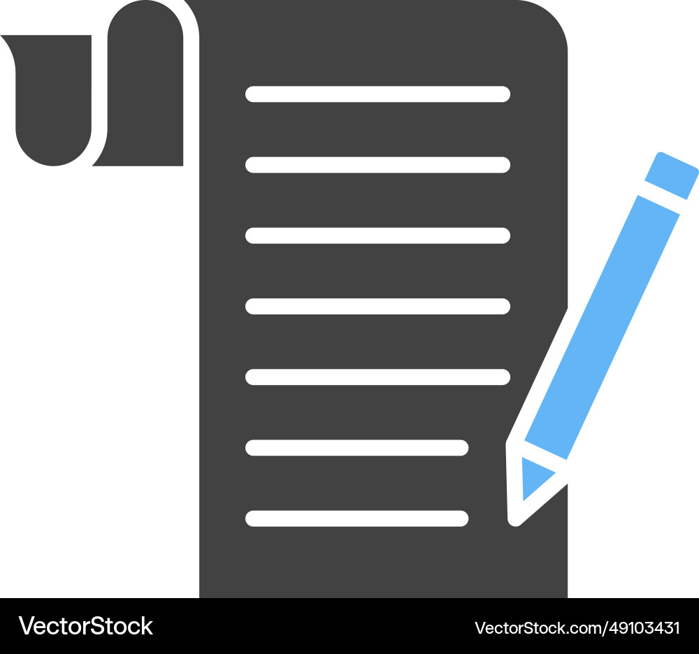 Script icon image Vector Image