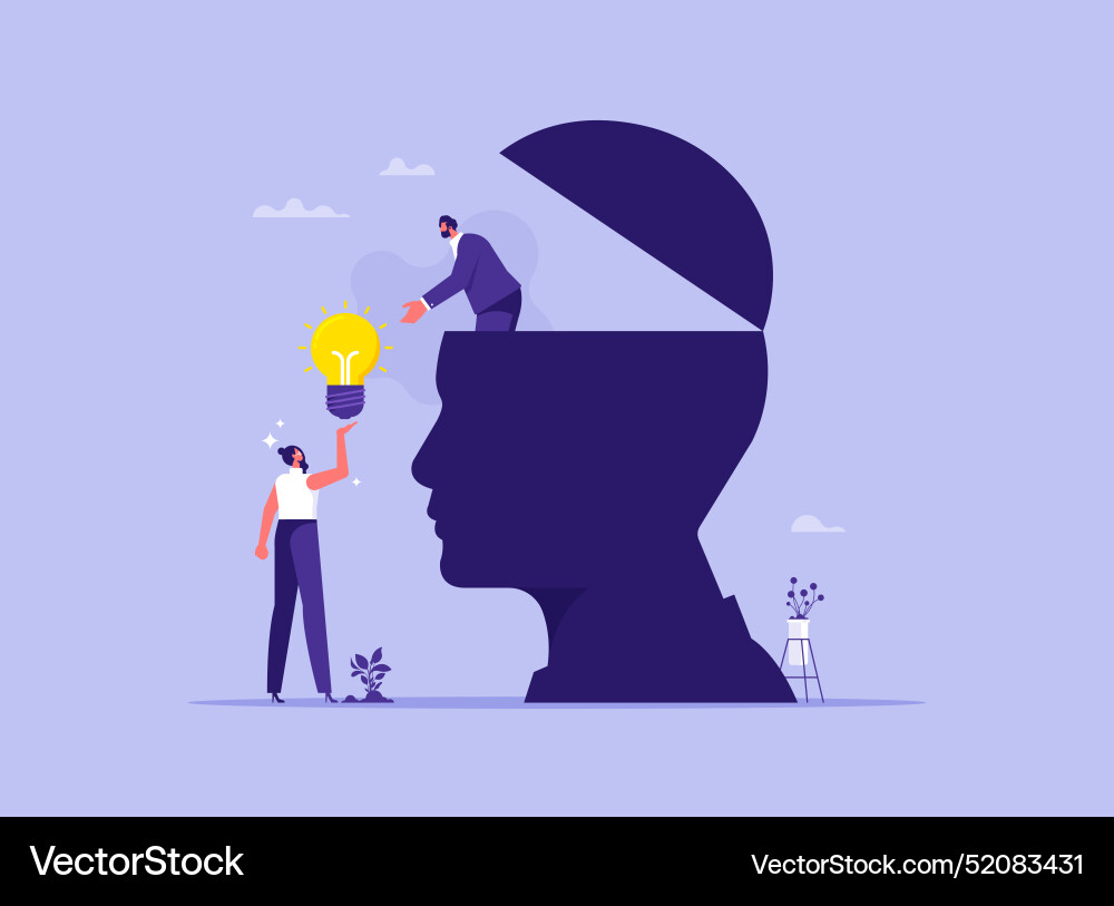 Solution to solve business problem or help Solution to solve business problem or help vector image