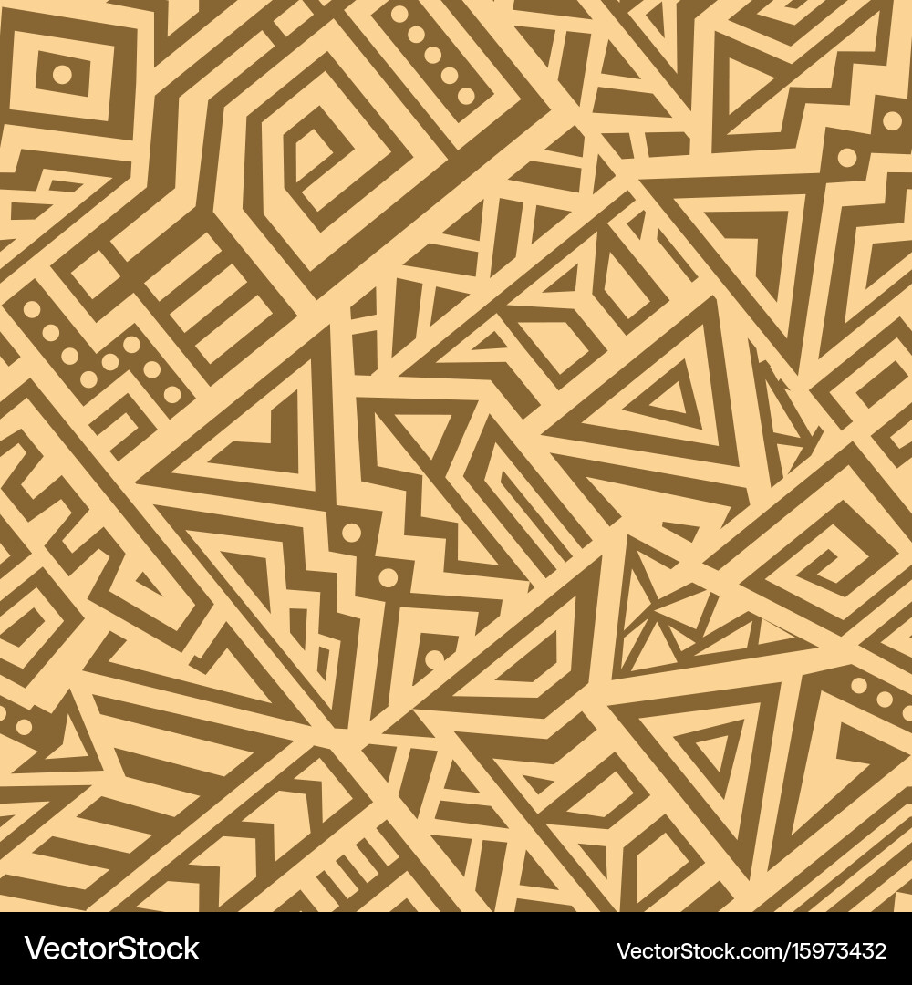 Ethnic Geometric Pattern vector image