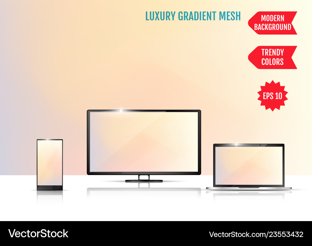 Modern abstract background colors transition Vector Image