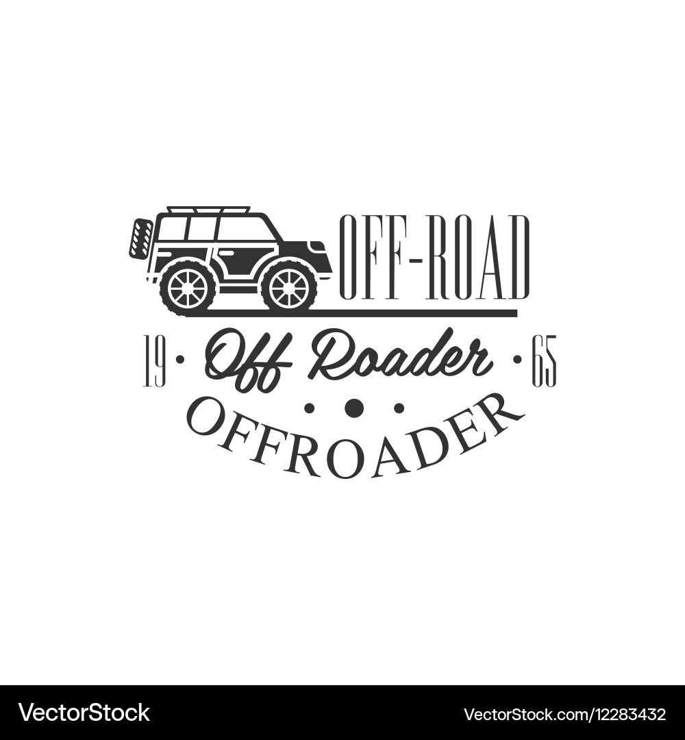 Off-Road Rental Logo - ATV Club Vector Image