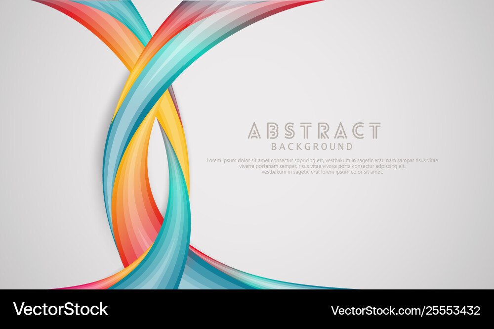 Waving elegance abstract background with dynamic Waving elegance abstract background with dynamic Vector Image