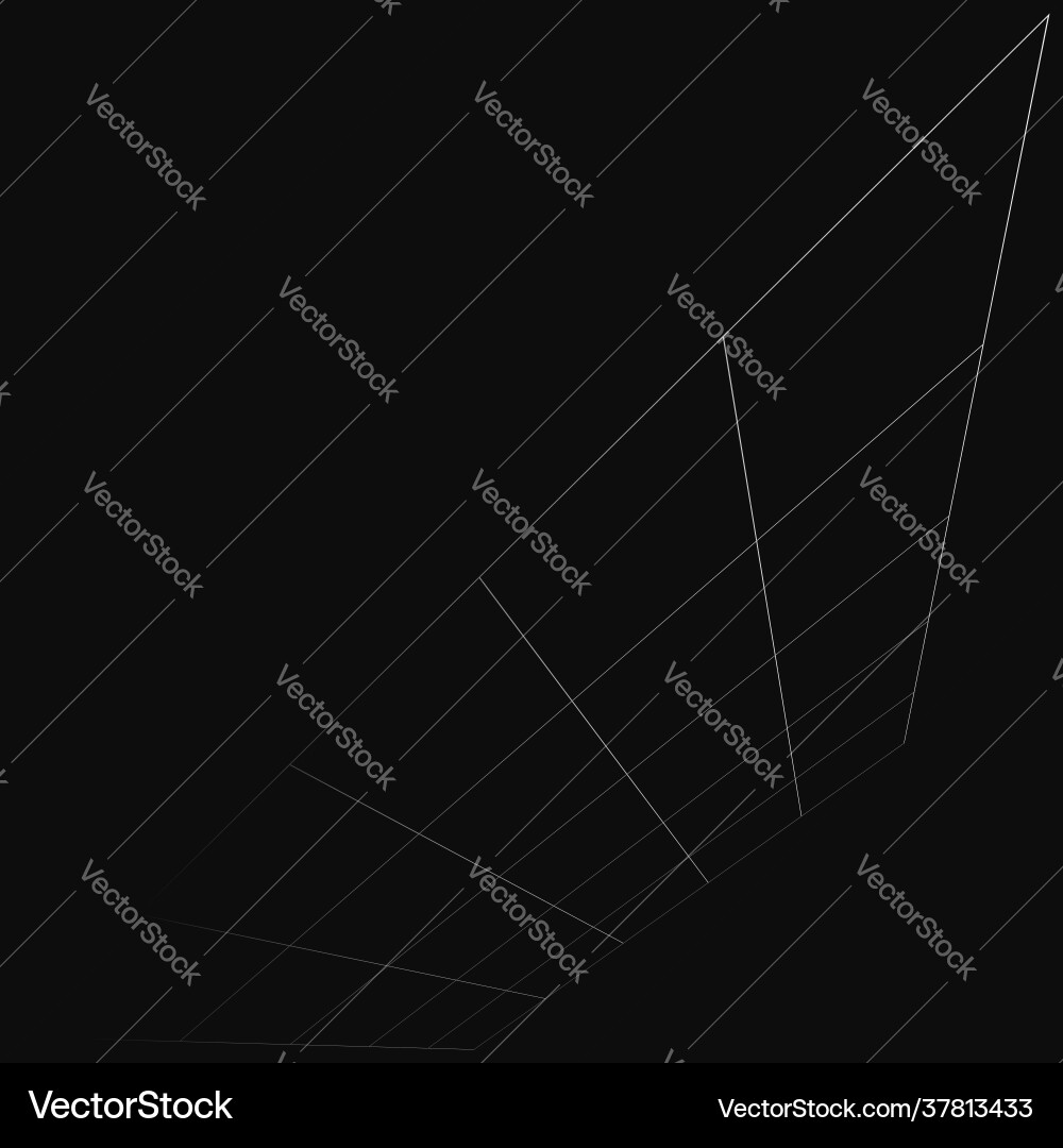 Abstract 3d grid mesh in perspective checkered Abstract 3d grid mesh in perspective checkered vector image