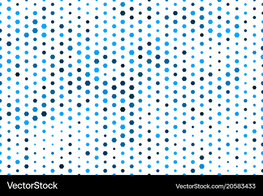 Abstract background with shape of hexagon pattern vector image