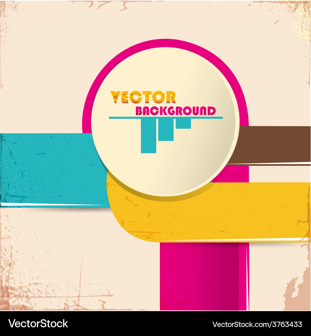 Abstract colorful background vector image