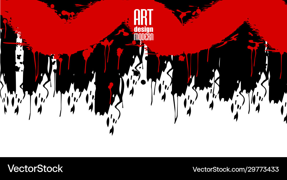 Background with smears in upper part Background with smears in upper part vector image