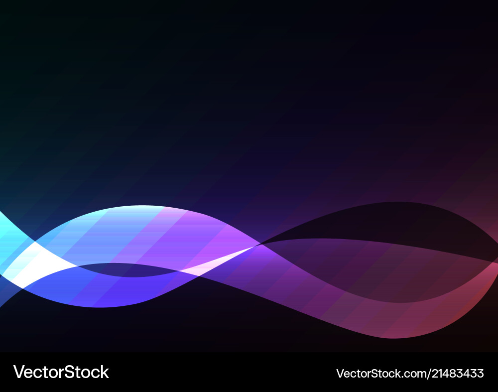 Line curve transparent layer abstract background vector image