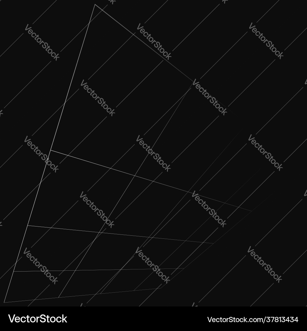 Abstract 3d grid mesh in perspective checkered Abstract 3d grid mesh in perspective checkered vector image