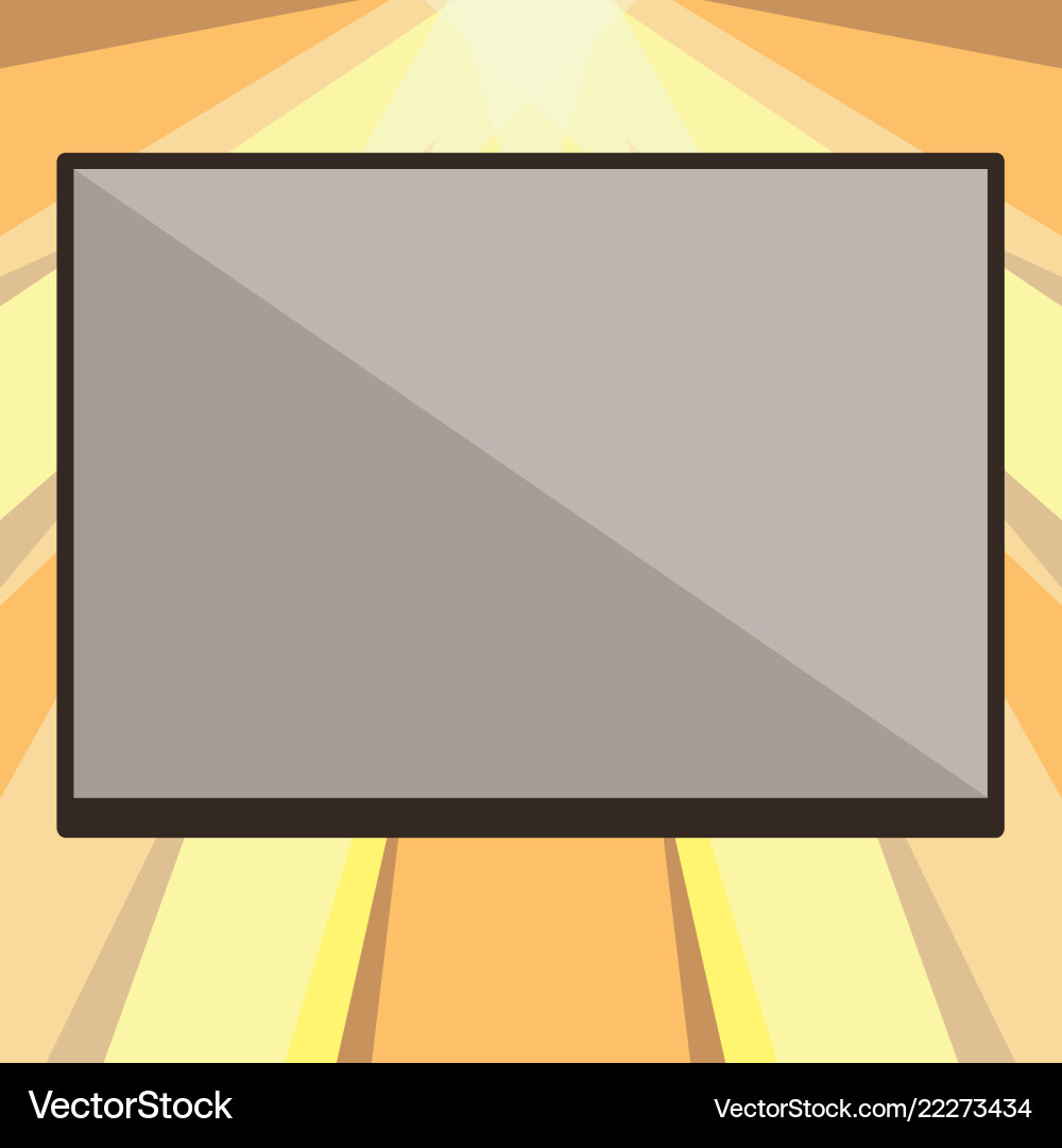 Flat design business empty Flat design business empty vector image