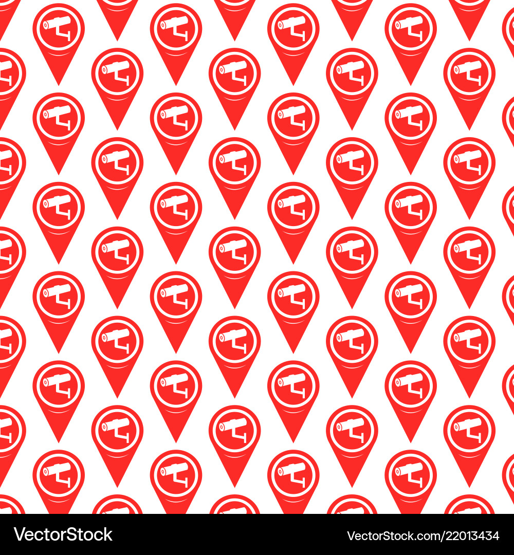 Muster Hintergrund Map Zeiger-Symbol Vektorbild