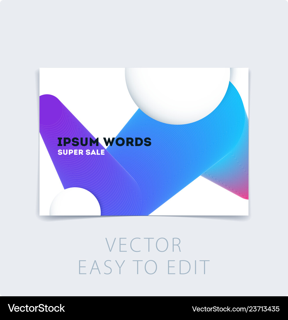 Abstract design brochure cover creative flyer Abstract design brochure cover creative flyer vector image