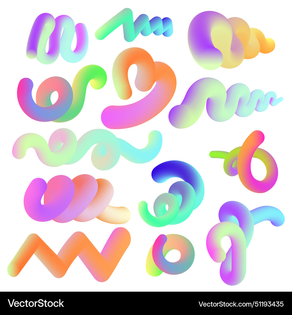 Fluid gradient blend curvesmooth abstract shapes Fluid gradient blend curvesmooth abstract shapes Vector Image