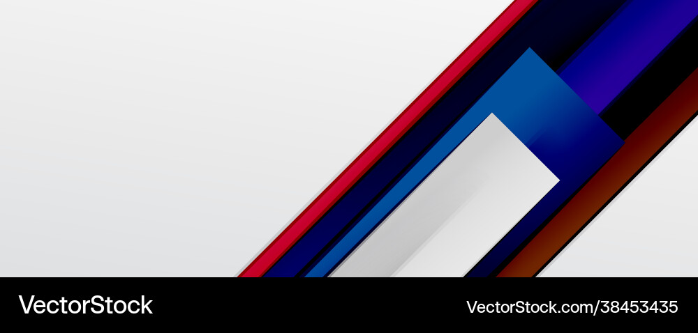 Multicolored lines background design template Vector Image