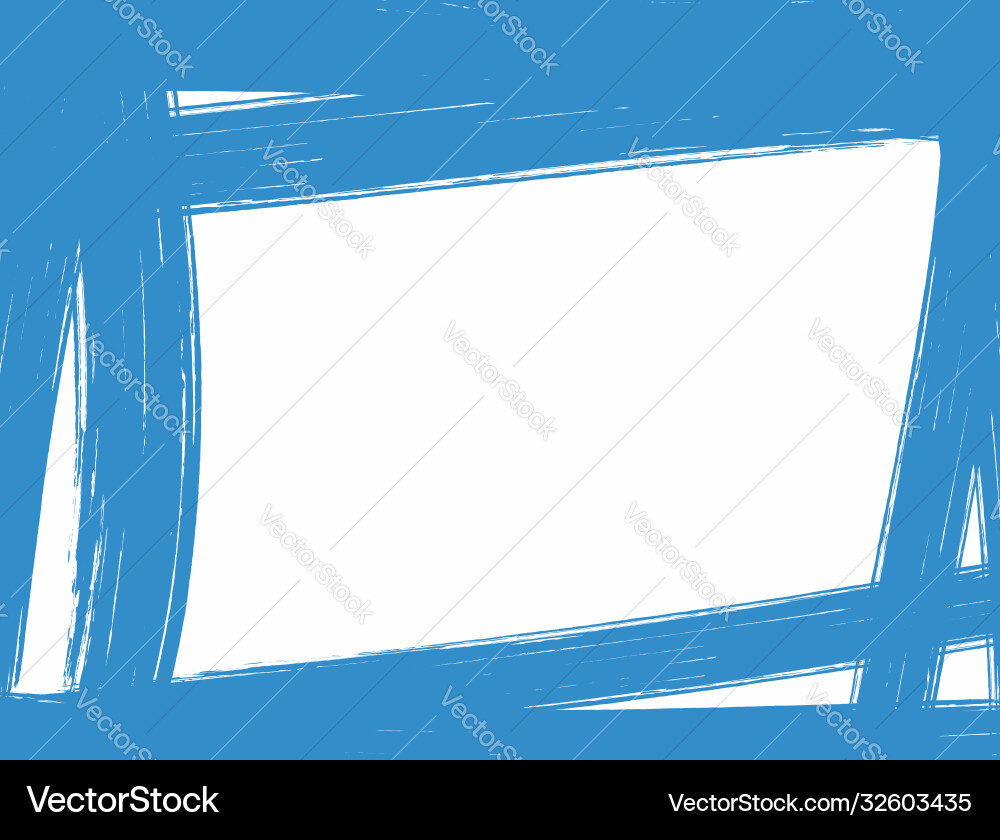 Rough background with uneven frame drawn Rough background with uneven frame drawn Vector Image