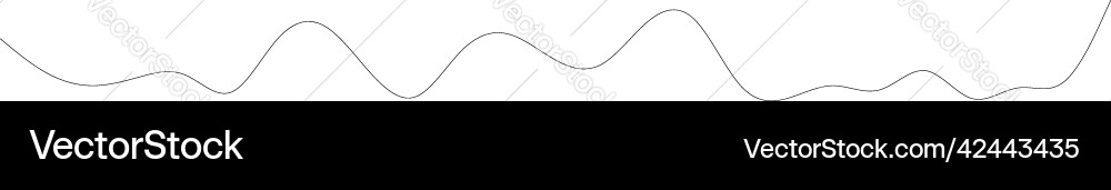 Wavy zig-zag lines stripes element Wavy zig-zag lines stripes element vector image