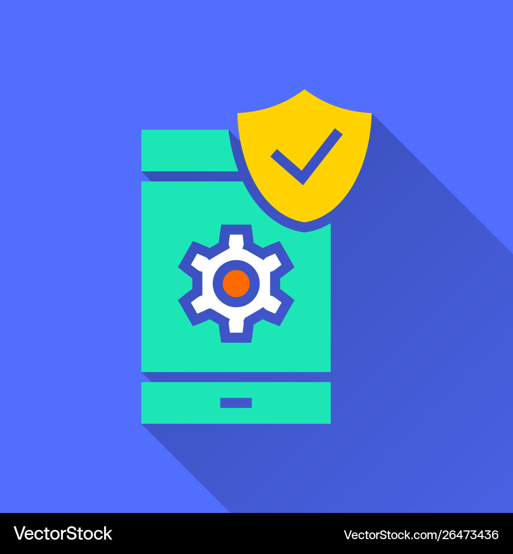 Data security - icon for graphic and web vector image