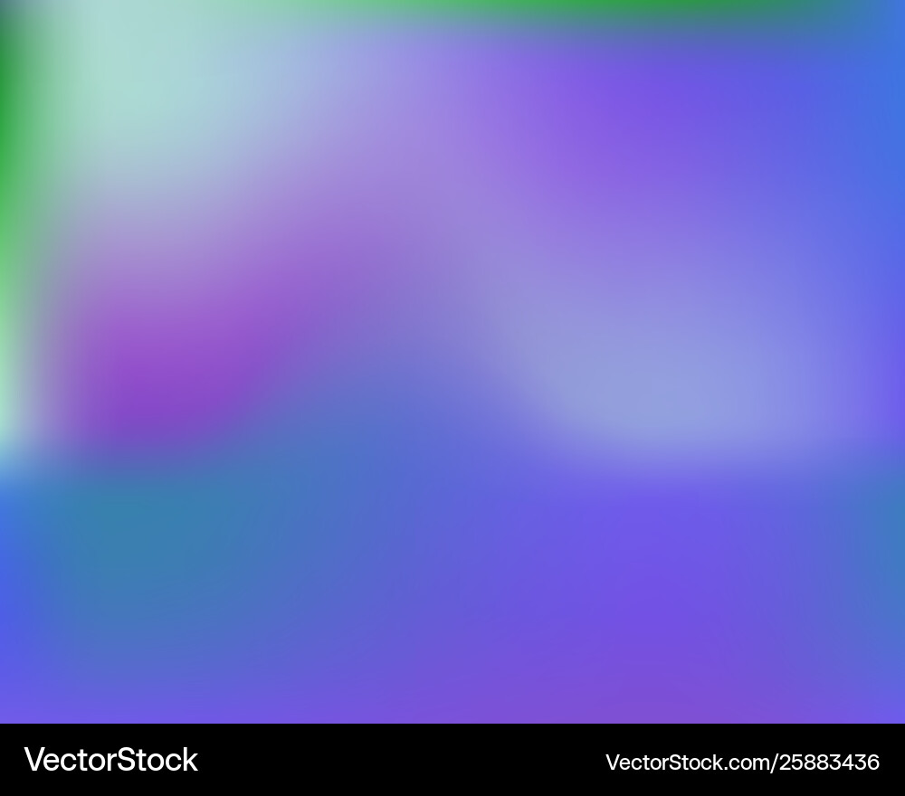 Gradient mesh painted in different colors Vector Image