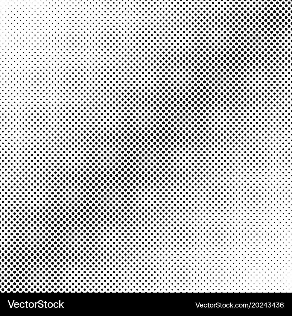 Simple abstract halftone dot background pattern vector image
