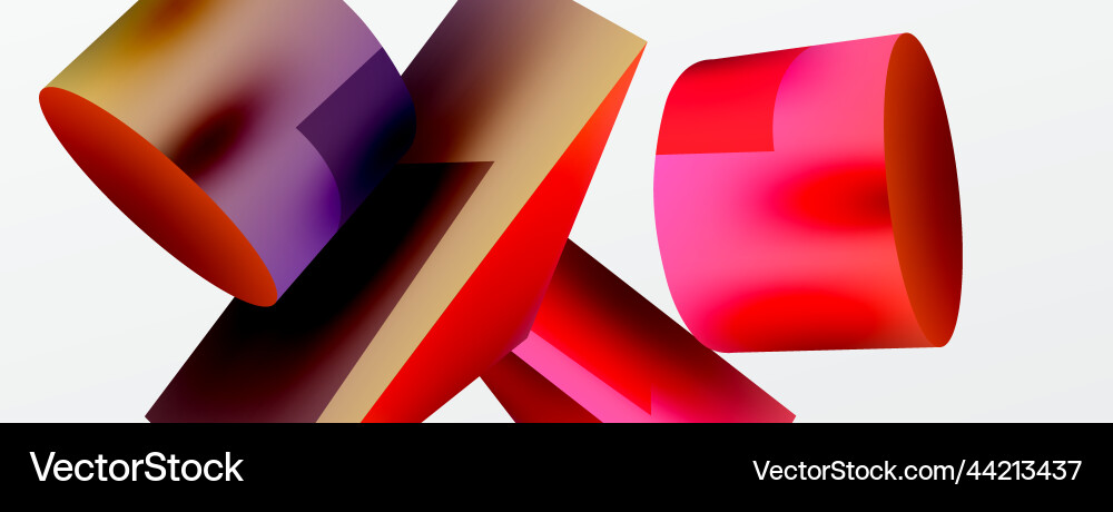 3d abstract background shapes triangle 3d abstract background shapes triangle vector image