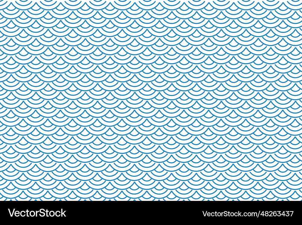 Abstract fish scale pattern Abstract fish scale pattern vector image