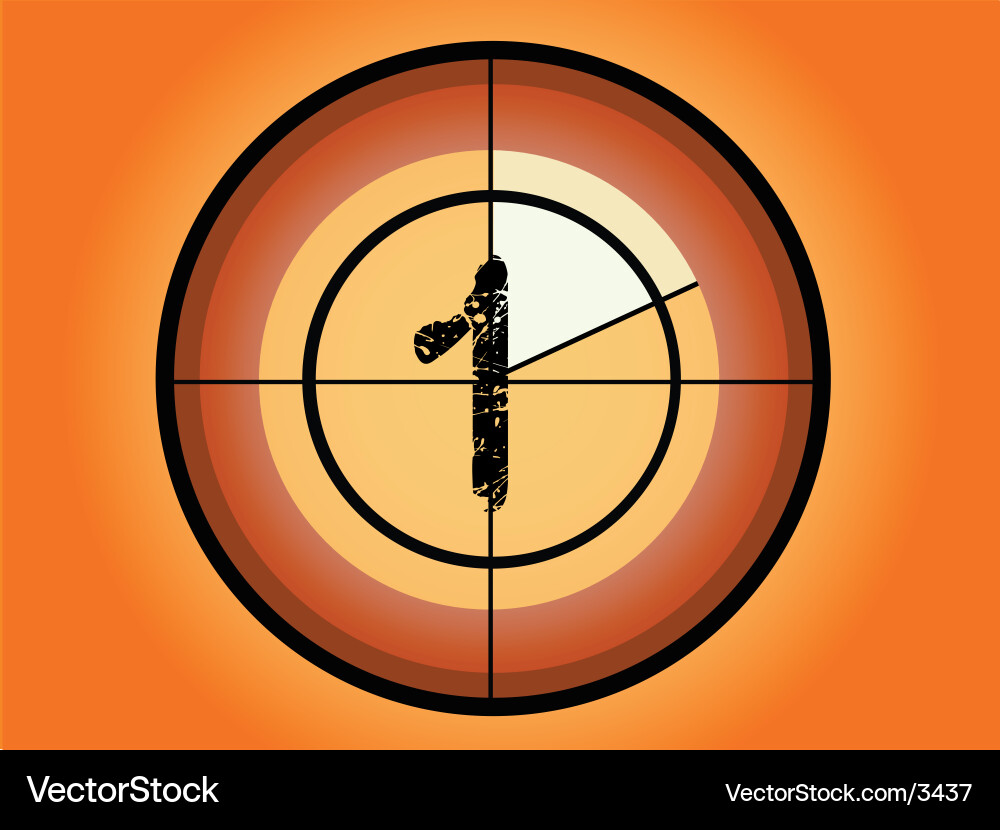 Countdown Circle Timer Vector Image