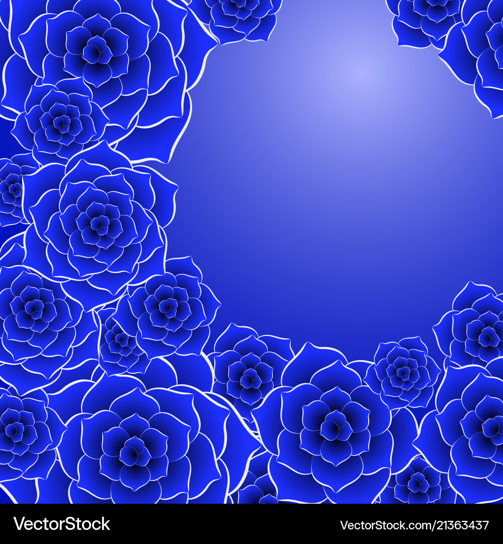 Schöne blaue Rose Blumen Hintergrund Schöne blaue Rose Blumen Hintergrund vektorbild