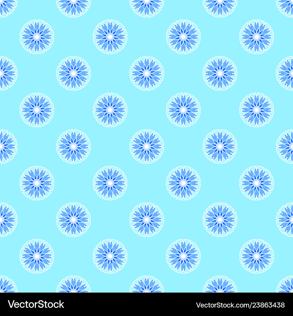 Abstract pattern on the cyan background Abstract pattern on the cyan background vector image
