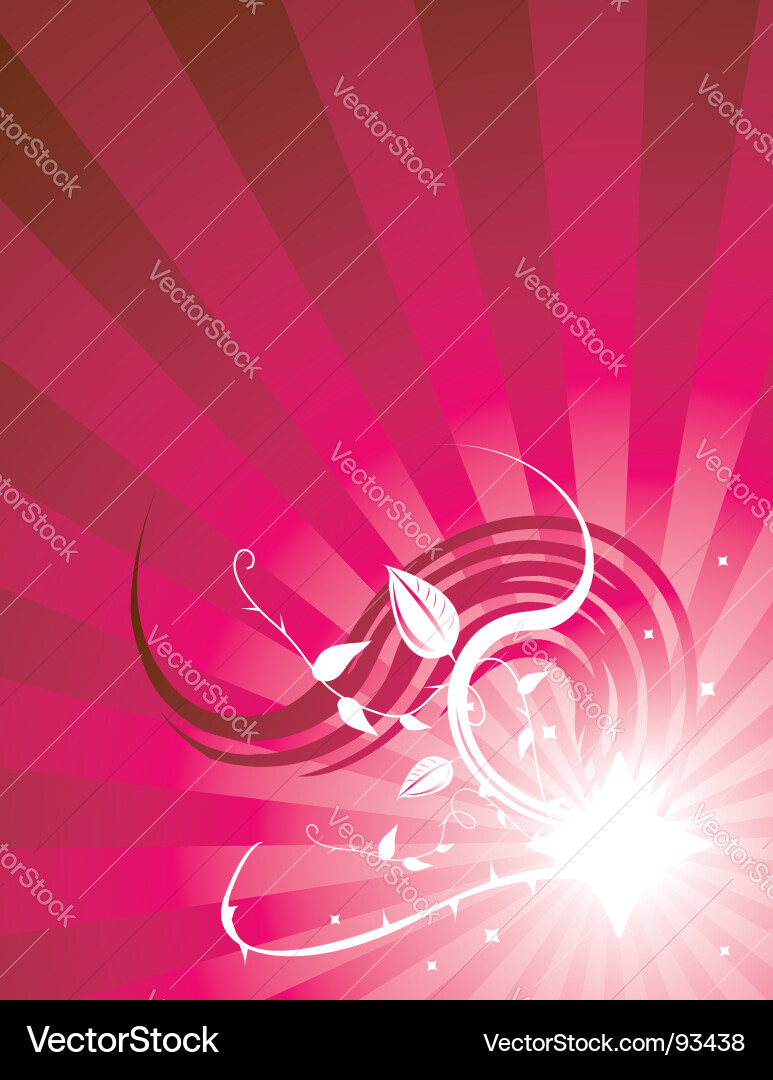 Background rays Vector Image