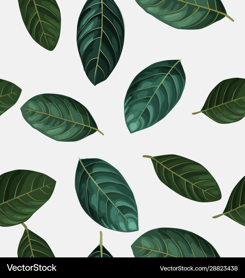 Foliage seamless pattern Foliage seamless pattern vector image