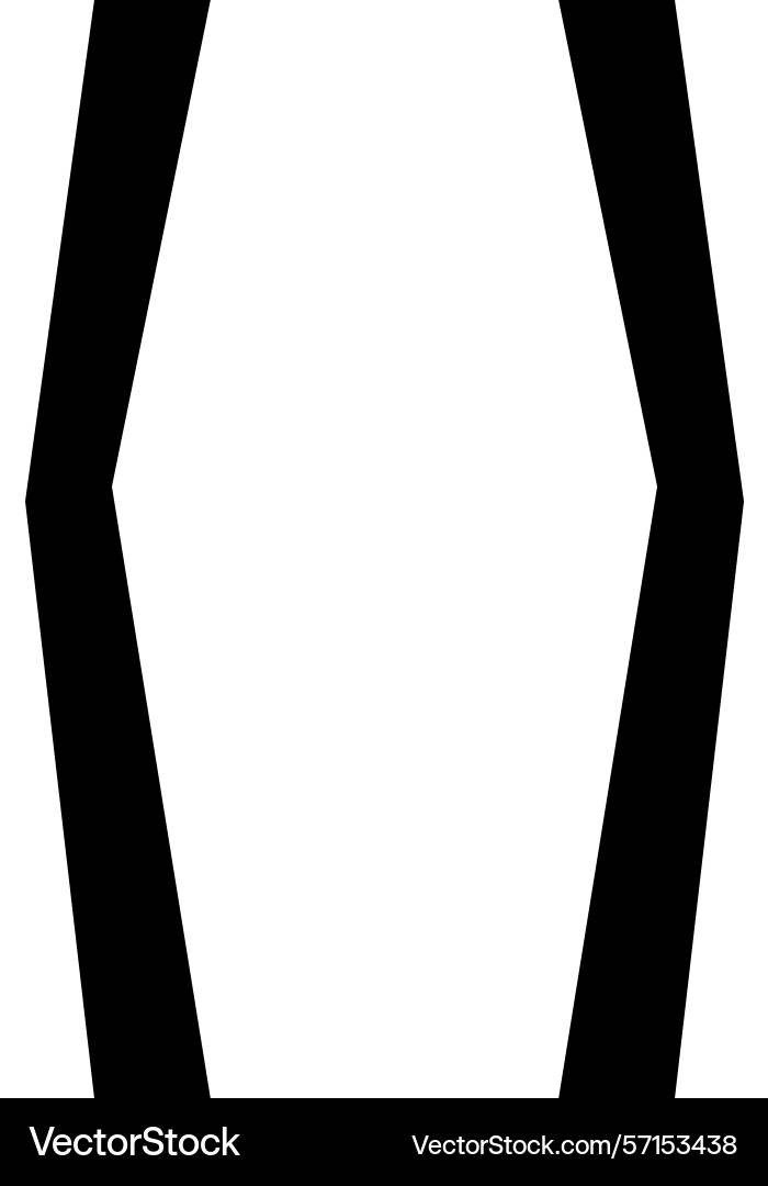 Text frame brackets pair Vector Image
