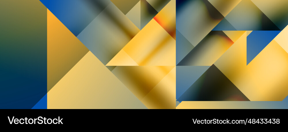 Vivid abstraction unfolds triangles in seamless Vivid abstraction unfolds triangles in seamless vector image