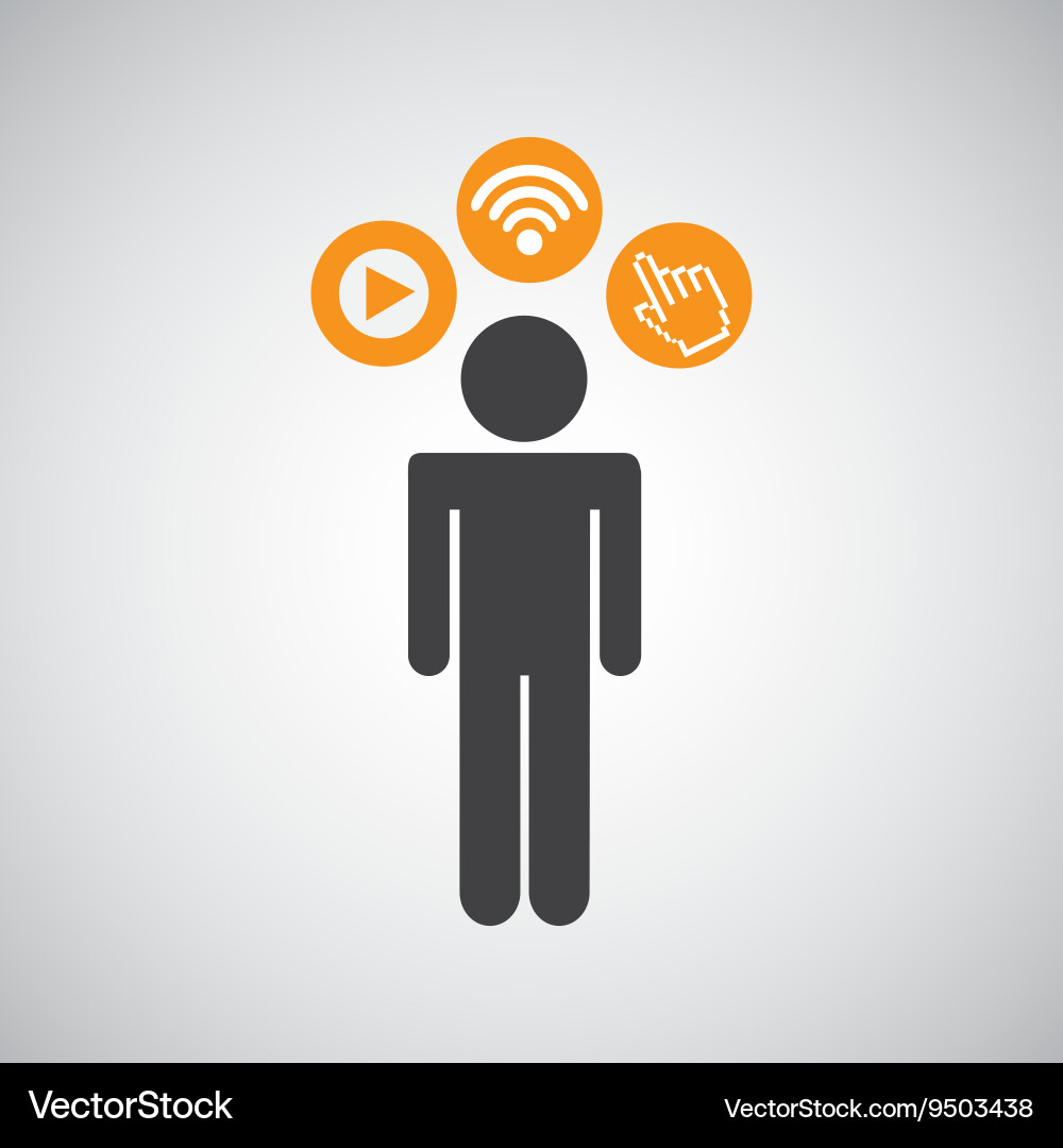 Wifi connection design Vector Image