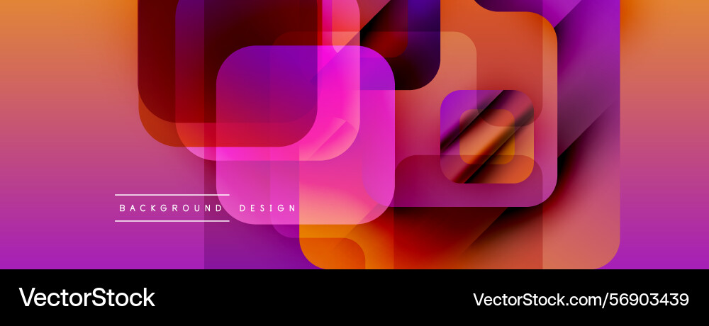 Abstract geometric shapes overlap creating Abstract geometric shapes overlap creating vector image