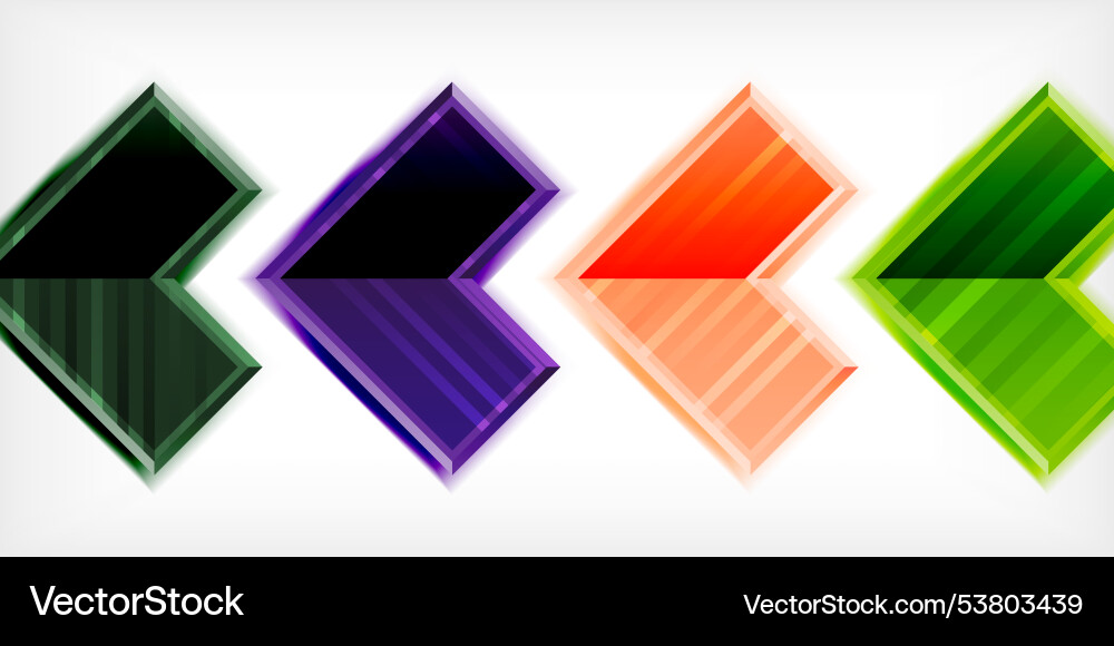 Arrow geometric abstract background – Royalty-Free Vector | VectorStock