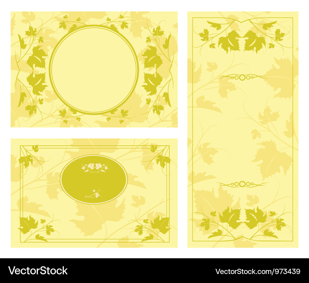 Frame and borders on seamless retro background vector image