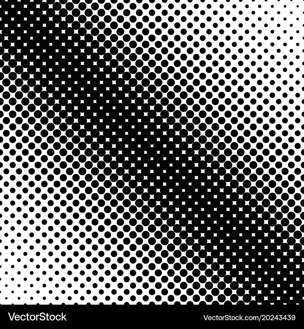 Simple abstract halftone dot pattern background vector image