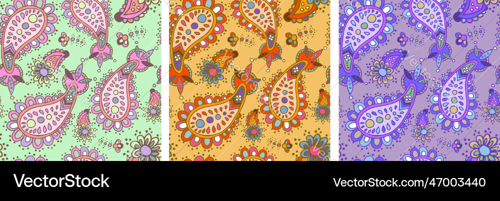 Abstract Indigenous Pattern Set vector image