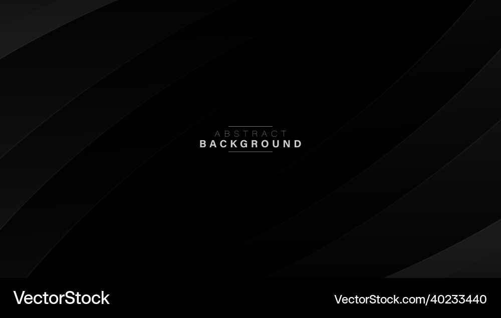 Abstract overlap black curve layer banner Abstract overlap black curve layer banner vector image