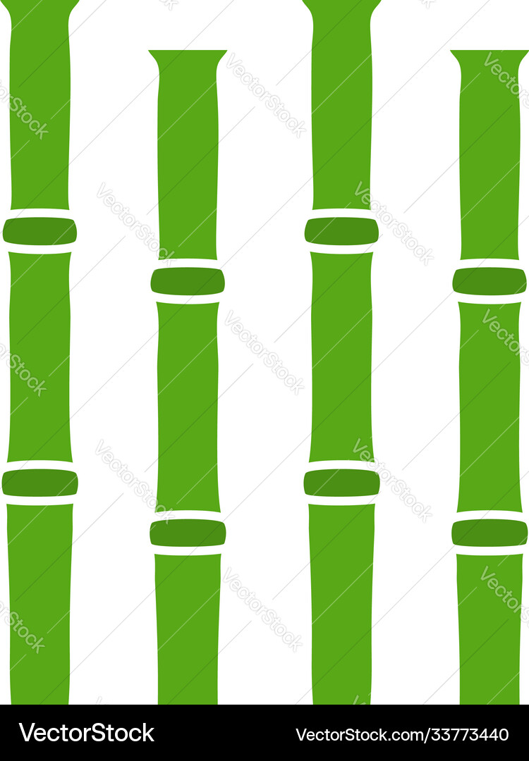 Bamboo Zweige Ikone Bamboo Zweige Ikone vektorbild
