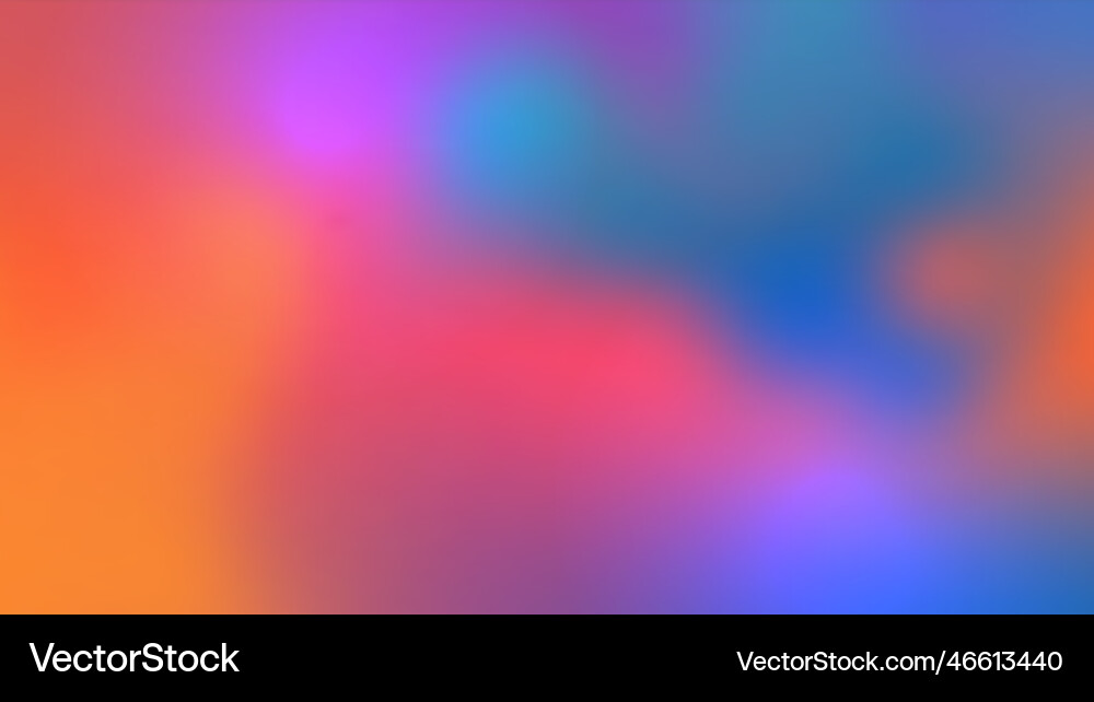 Gradient background colorful blur abstract vector image