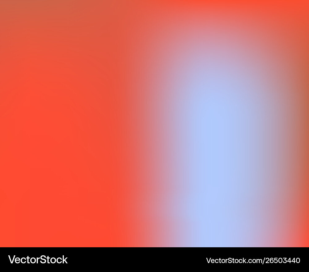 Gradient mesh painted in different colors vector image