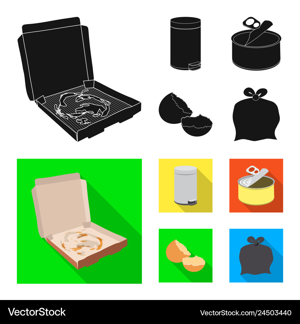 Isolated object of dump and sort symbol Isolated object of dump and sort symbol vector image